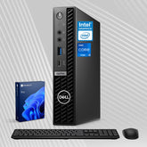 DELL OptiPlex 7000 Series MFF Desktop Intel Core i5 16GB RAM Intel UHD Graphics 512GB SSD Storage Windows 11 Pro - Black